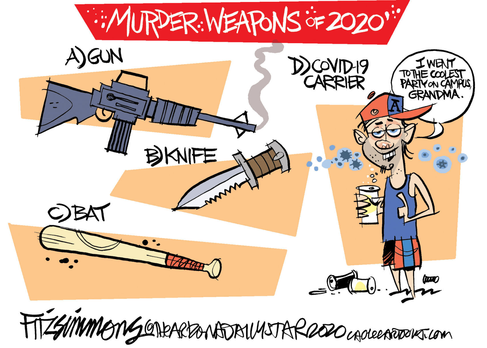 Daily Fitz Cartoon: Homicidal tool